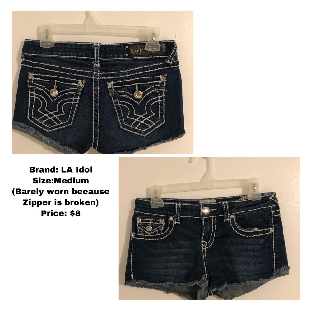 LA Idol Jean Shorts